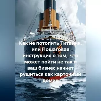 Как не потопить Титаник или пошаговая инструкция о том, что может пойти не так и ваш бизнес начнет рушиться как карточный домик