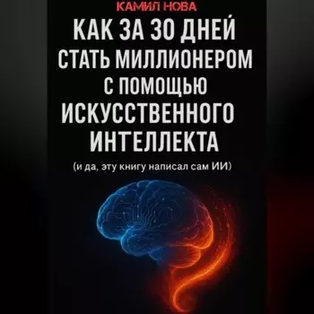 Как за 30 дней стать миллионером с помощью искусственного интеллекта. И да, эту книгу написал сам ИИ