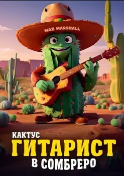 Кактус-гитарист в сомбреро