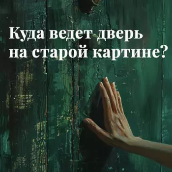 Куда ведет дверь на старой картине?