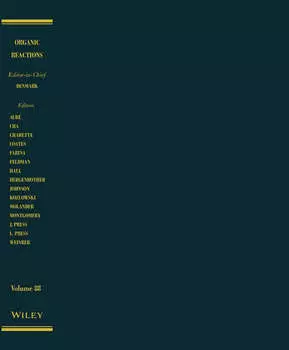 Organic Reactions, Volume 88
