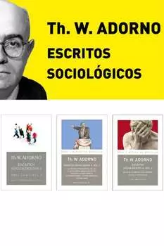 Pack Adorno III. Escritos Sociol?gicos