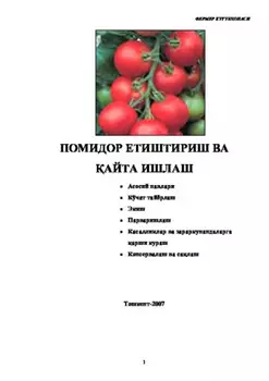 Помидор етиштириш ва айта ишлаш
