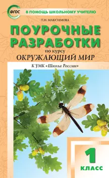Поурочные разработки по курсу «Окружающий мир». 1 класс (к УМК А.А. Плешакова, Е.А. Крючковой («Школа России»))