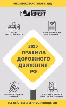 Правила дорожного движения Российской Федерации на 2025 год. Все об ответственности водителя