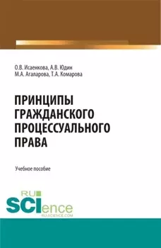 Принципы гражданского процессуального права. (Бакалавриат, Магистратура, Специалитет). Учебное пособие.