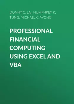 Professional Financial Computing Using Excel and VBA