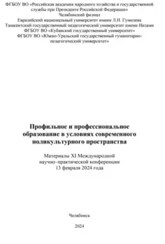 Профильное и профессиональное образование в условиях современного поликультурного пространства