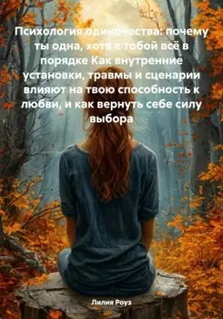 Психология одиночества: почему ты одна, хотя с тобой всё в порядке Как внутренние установки, травмы и сценарии влияют на твою способность к любви, и как вернуть себе силу выбора