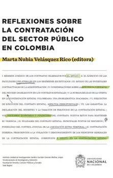 Reflexiones sobre la contrataci?n del sector p?blico en Colombia