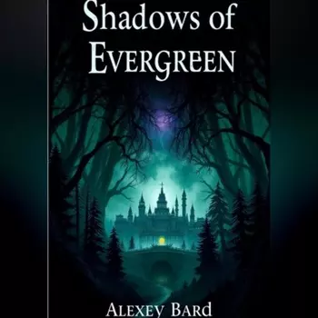 Shadows of evergreen