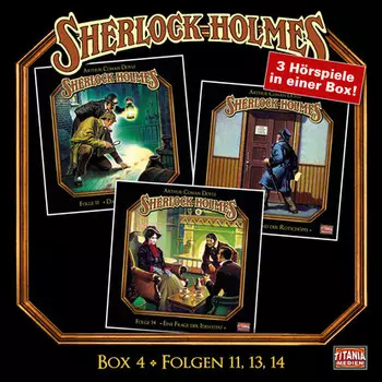 Sherlock Holmes - Die geheimen F?lle des Meisterdetektivs, Box 4: Folgen 11, 13, 14