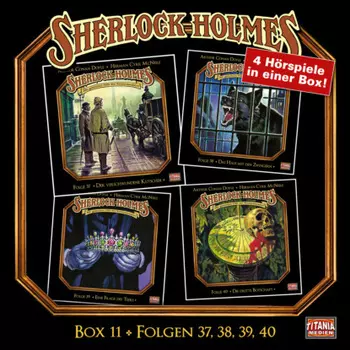 Sherlock Holmes - Die geheimen F?lle des Meisterdetektivs, Box 11: Folgen 37, 38, 39, 40