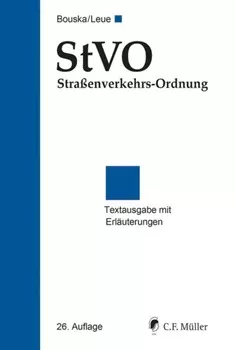 StVO Stra?enverkehrs-Ordnung