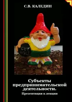 Субъекты предпринимательской деятельности. Презентация к лекции