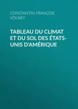 Tableau du climat et du sol des ?tats-Unis d'Am?rique