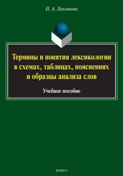 Термины и понятия лексикологии в схемах, таблицах, пояснениях и образцы анализа слов