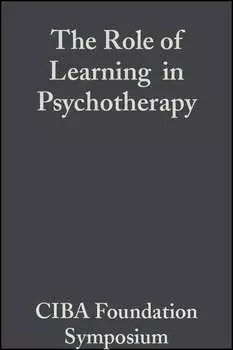 The Role of Learning in Psychotherapy