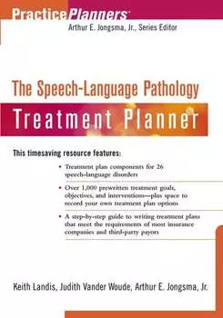 The Speech and Language Pathology Treatment Planner