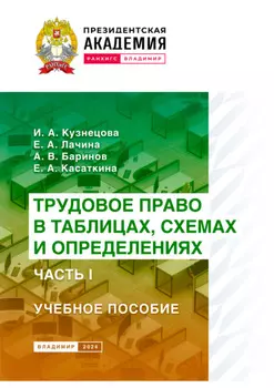 Трудовое право в таблицах, схемах и определениях. Часть 1