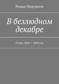 В безлюдном декабре. Стихи. 2023 – 2024 год