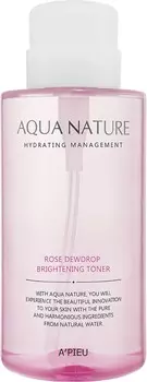 APieu Aqua Nature Rose Dewdrop Brightening Toner