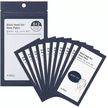 APieu Black Head Out Nose Patch Set
