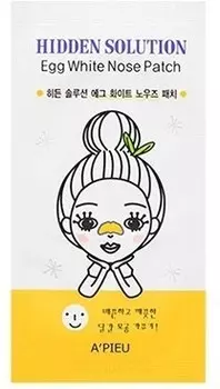 APieu Hidden Solution Egg White Nose Patch