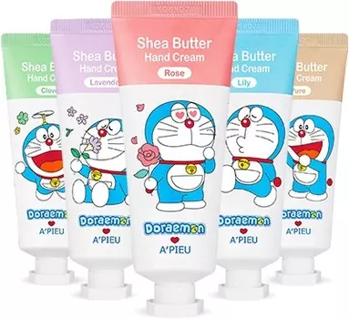 APieu Shea Butter Hand Cream Doraemon Edition