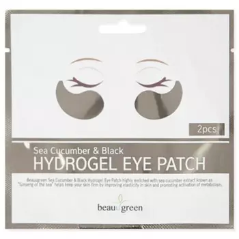BeauuGreen Sea Cucumber And Black Hydrogel Eye Patch Sachet