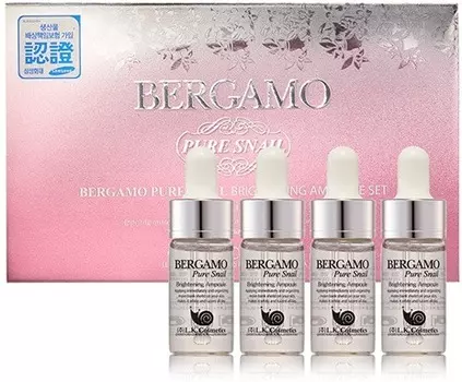Bergamo Pure Snail Brightening Ampoule