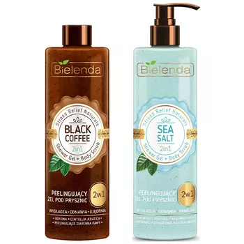 Bielenda Stress Relief Naturals Shower Gel And Scrub