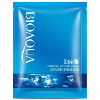 Bioaqua Ice Fountain Whitening Ice Mask