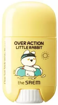 C The Saem Over Action Rabbit Eco Earth Power Clear Sun Stick SPF PA