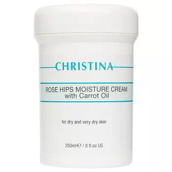 Christina Rose Hips Moisture Cream With Carrot Oil For Dry And Very Dry Skin
