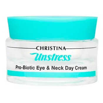 Christina Unstress Probiotic Day Cream Eye And Neck SPF