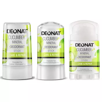 DeoNat Cucumber Mineral Deodorant Stick
