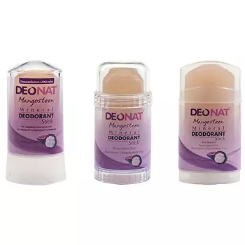 DeoNat Mangosteen Mineral Deodorant Stick