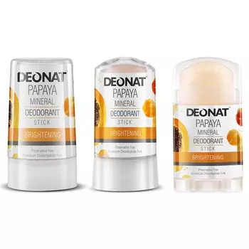 DeoNat Papaya Mineral Deodorant Stick