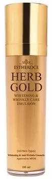 Deoproce Estheroce Herb Gold Whitening amp Wrinkle Care Emulsion