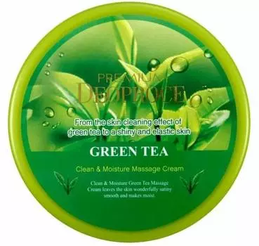 Deoproce Premium Clean amp Moisture Green Tea Massage Cream