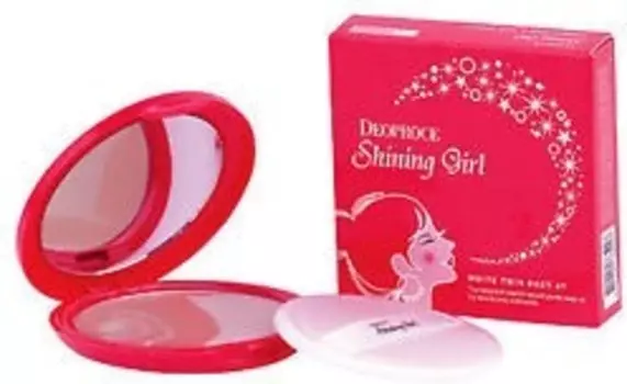 Deoproce Shining Girl White Twin Pact