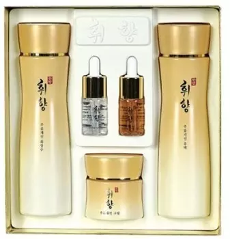 Deoproce Whee Hyang AntiWrinkle amp Whitening Skin Care Set