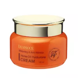 Deoproce Whitening and Antiwrinkle Horse Oil Hyalurone Cream