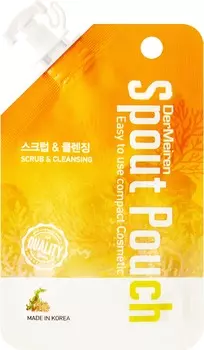 DerMeiren Scrub Powder And Deep Cleansing Foam