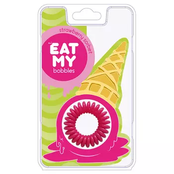 Eat My Bobbles Strawberry Sorbet Scrunchy