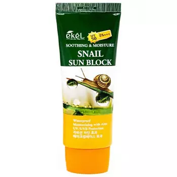 Ekel Soothing And Moisture Sun Block SPF PA Snail
