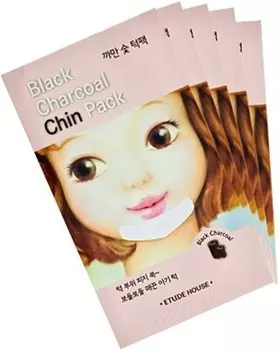 Etude House Black Charcoal Chin Pack