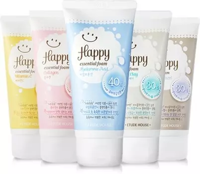 Etude House Happy Essential Cleansing Foam