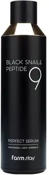FarmStay Black Snail and Peptide Perfect Serum